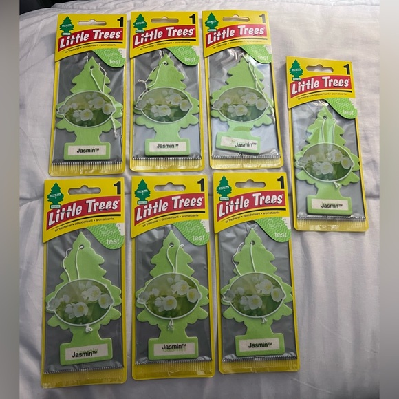 Little Trees Jasmine Air Fresheners Bundle (7 Total) - Picture 2 of 3